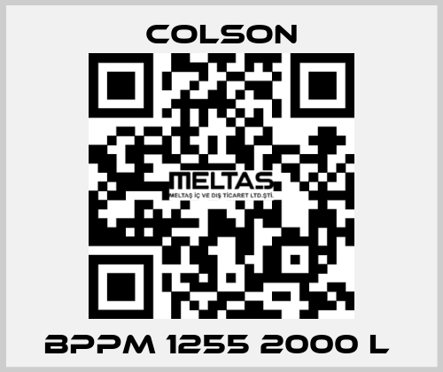 BPPM 1255 2000 L  Colson