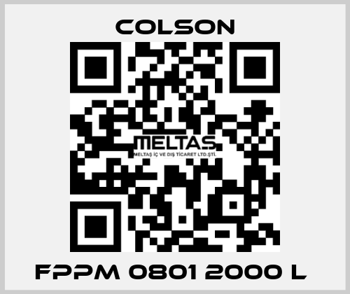 FPPM 0801 2000 L  Colson