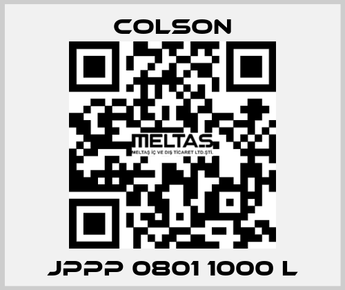 JPPP 0801 1000 L Colson