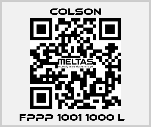 FPPP 1001 1000 L   Colson