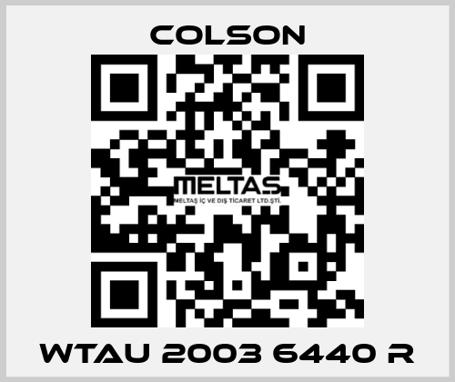 WTAU 2003 6440 R Colson