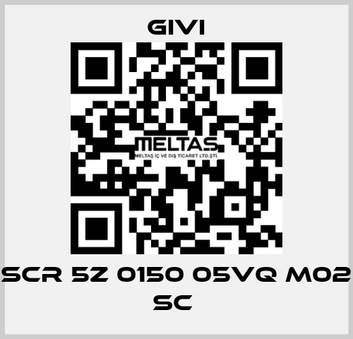 SCR 5Z 0150 05VQ M02 SC  Givi