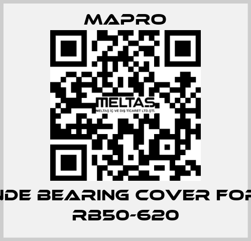 NDE bearing cover for RB50-620 Mapro