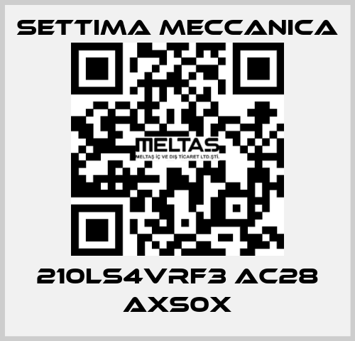 210LS4VRF3 AC28 AXS0X Settima Meccanica
