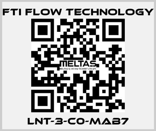 LNT-3-C0-MAB7 Fti Flow Technology