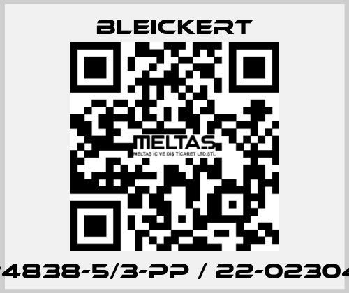 4832-5/3-PP Bleickert