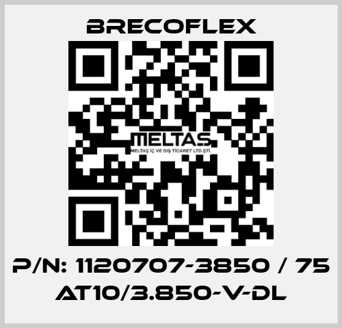 P/N: 1120707-3850 / 75 AT10/3.850-V-DL Brecoflex