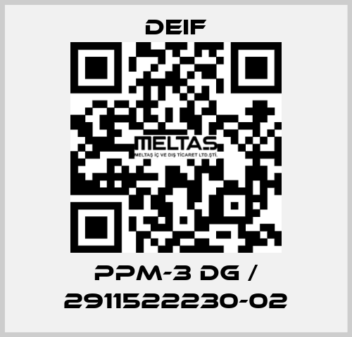 PPM-3 DG / 2911522230-02 Deif