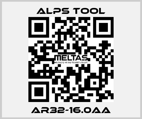 AR32-16.0AA ALPS TOOL