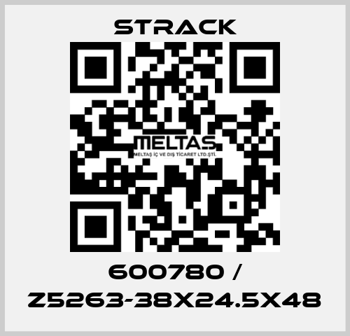 600780 / Z5263-38X24.5X48 Strack