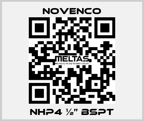 NHP4 ½” BSPT NOVENCO