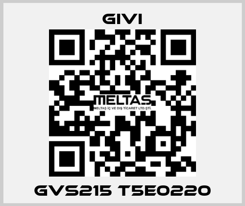 GVS215 T5E0220 Givi