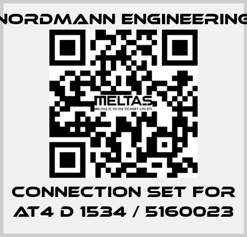CONNECTION SET FOR AT4 D 1534 / 5160023 NORDMANN ENGINEERING