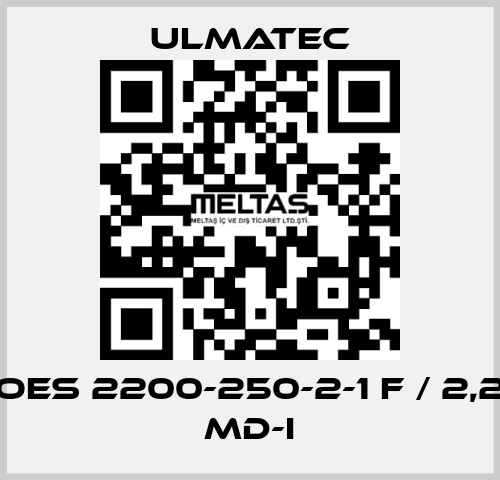 OES 2200-250-2-1 F / 2,2 MD-I ULMATEC