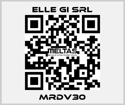 MRDV30 ELLE GI SRL