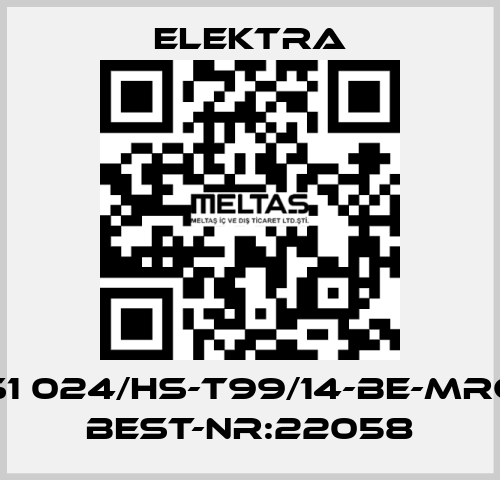 S1 024/HS-T99/14-BE-MRG  Best-Nr:22058 ELEKTRA