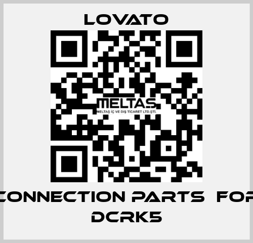 connection parts  for DCRK5 Lovato
