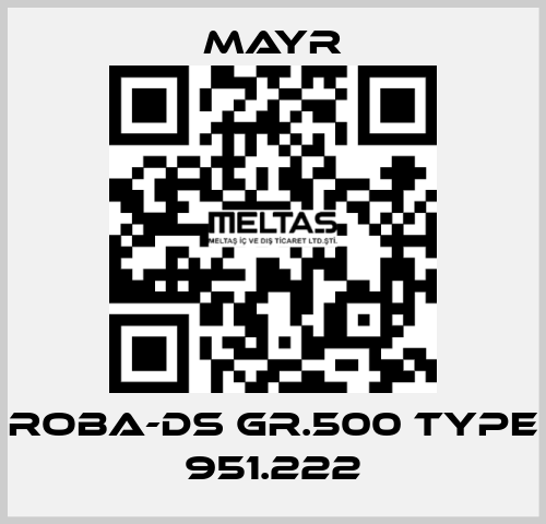 ROBA-DS Gr.500 Type 951.222 Mayr