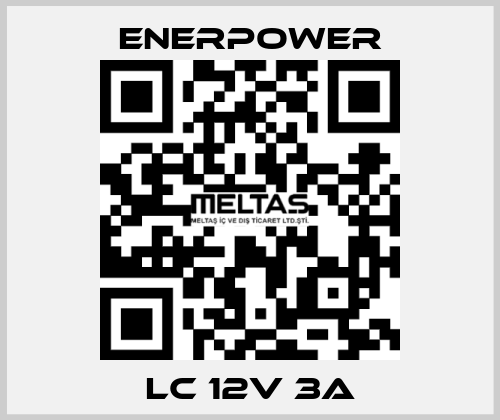 LC 12V 3A Enerpower