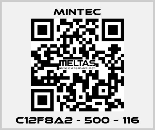 C12F8A2 - 500 – 116 MINTEC