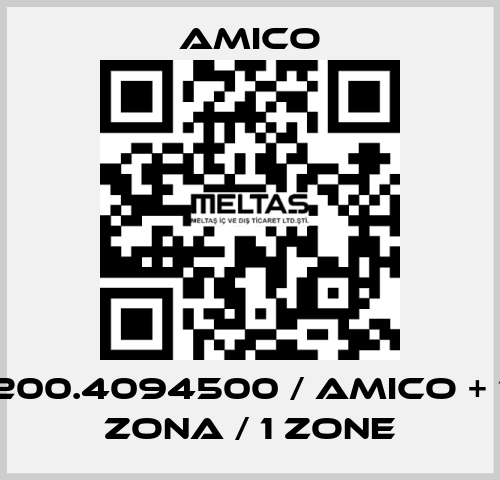 200.4094500 / AMICO + 1 ZONA / 1 ZONE AMICO