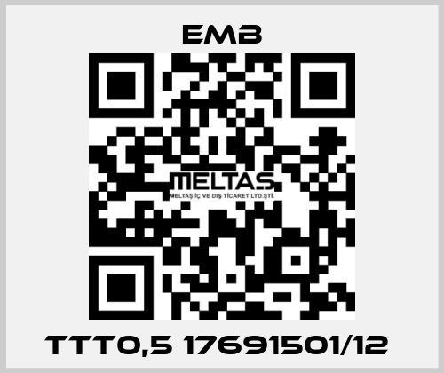 TTT0,5 17691501/12  Emb
