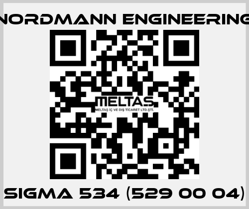 SIGMA 534 (529 00 04) NORDMANN ENGINEERING