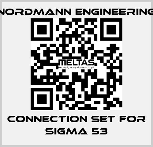 Connection set for SIGMA 53 NORDMANN ENGINEERING