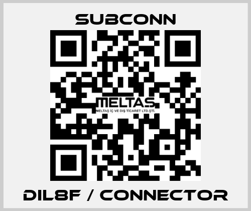 DIL8F / connector SubConn