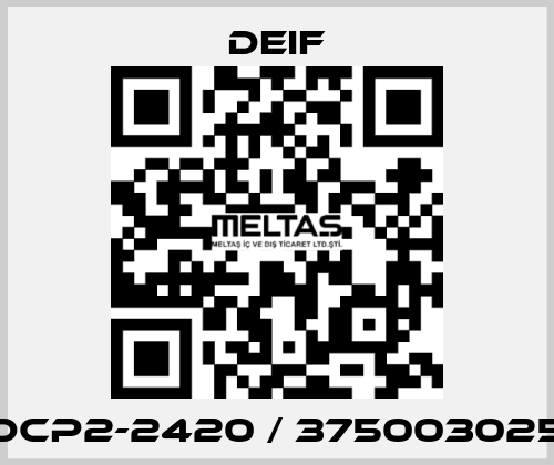 DCP2-2420 / 375003025 Deif