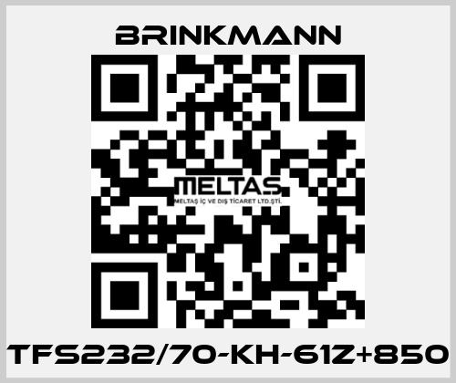 TFS232/70-KH-61Z+850 Brinkmann