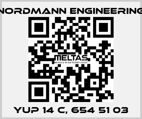 YUP 14 C, 654 51 03 NORDMANN ENGINEERING