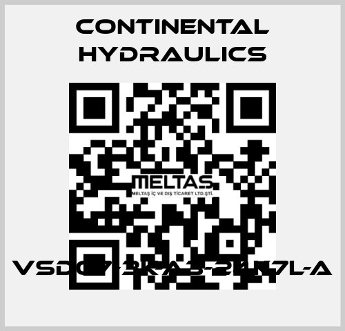VSD07-3K-A3-24K7L-A Continental Hydraulics