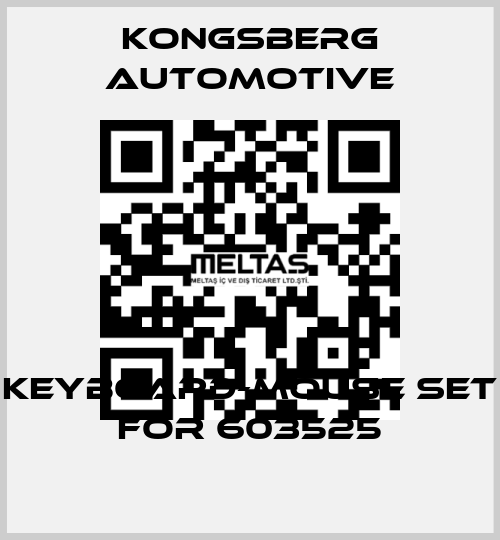KEYBOARD-MOUSE SET for 603525 Kongsberg Automotive