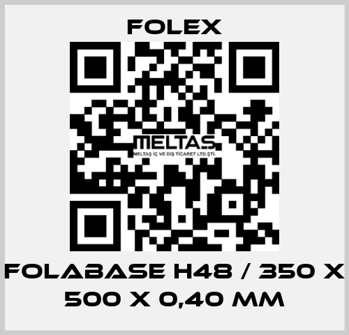 Folabase H48 / 350 x 500 x 0,40 mm Folex