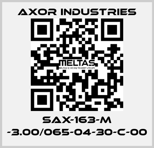 SAX-163-M -3.00/065-04-30-C-00 Axor Industries