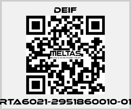 RTA6021-2951860010-01 Deif