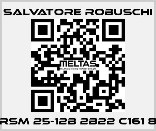 RSM 25-12B 2B22 C161 8 SALVATORE ROBUSCHI