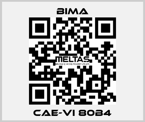 CAE-VI 80B4 BIMA