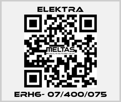 ERH6- 07/400/075 ELEKTRA