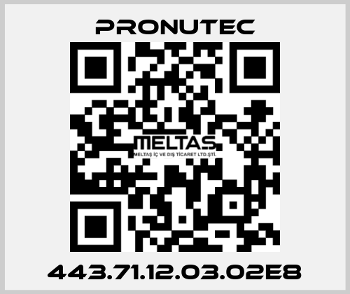 443.71.12.03.02E8 PRONUTEC
