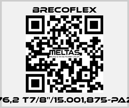 76,2 T7/8"/15.001,875-PAZ Brecoflex