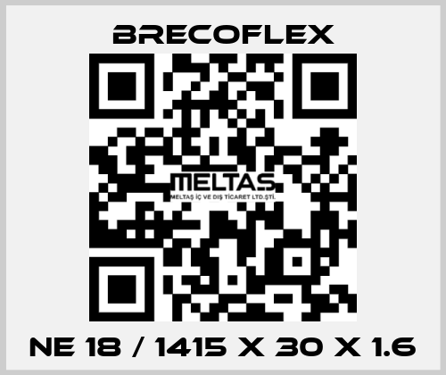 NE 18 / 1415 x 30 x 1.6 Brecoflex