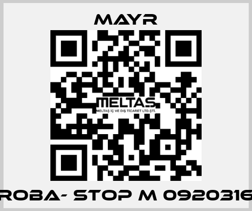 ROBA- stop M 0920316 Mayr