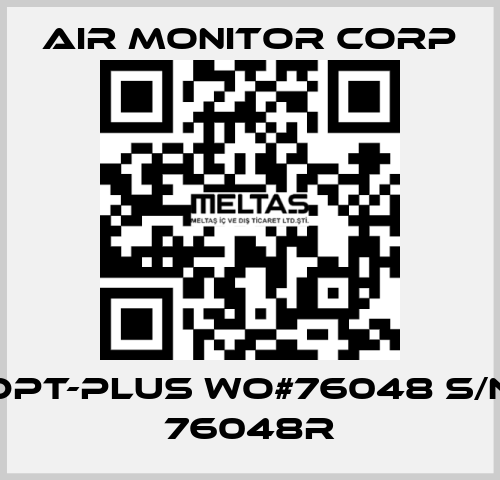 DPT-plus WO#76048 S/N 76048R AIR MONITOR CORP