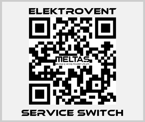 Service switch ELEKTROVENT