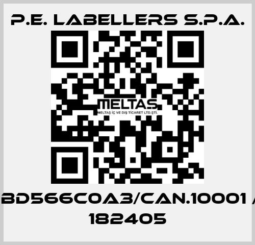 IBD566C0A3/CAN.10001 / 182405 P.E. Labellers S.p.a.