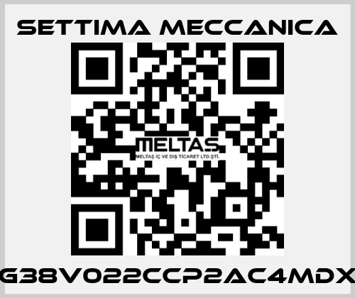 G38V022CCP2AC4MDX Settima Meccanica