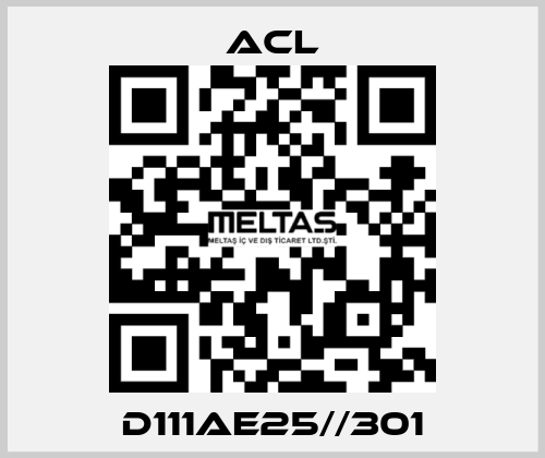 D111AE25//301 ACL
