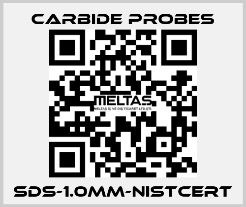 SDS-1.0MM-NISTCERT Carbide Probes